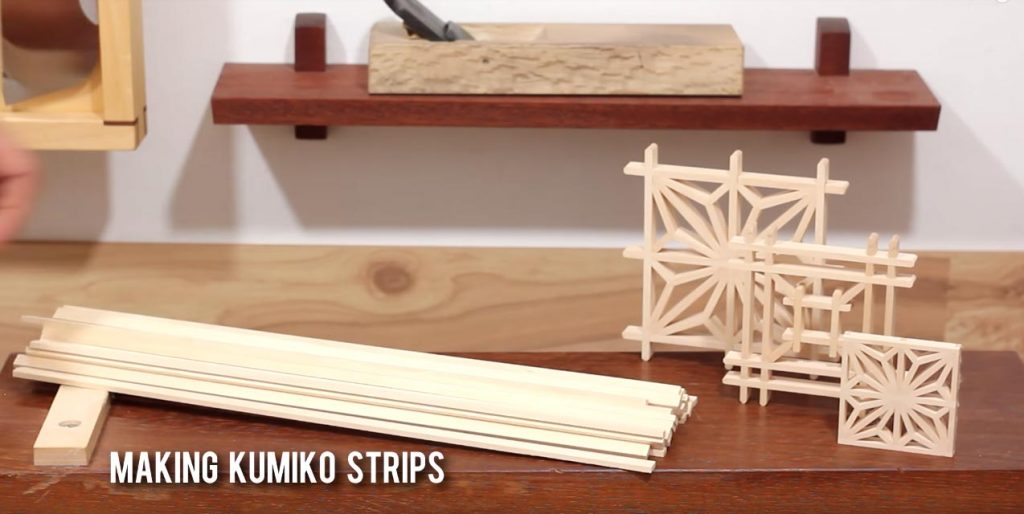 Making Kumiko Strips Using Only Hand Tools Kumiko for Beginners