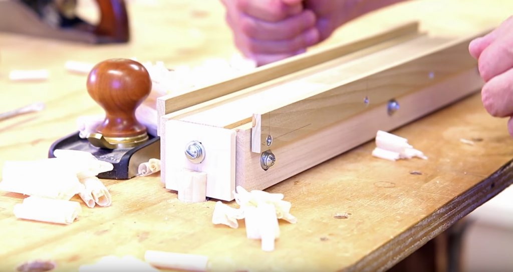 Making a Small Parts Planing Jig Kumiko for Beginners